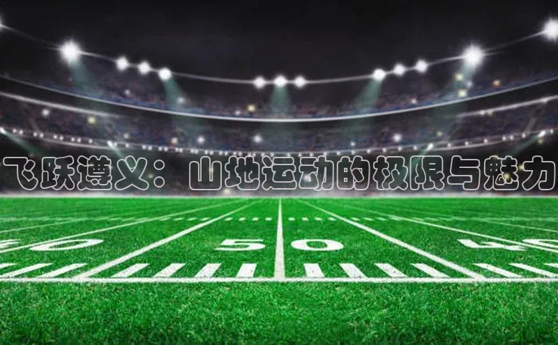 飞跃遵义：山地运动的极限与魅力